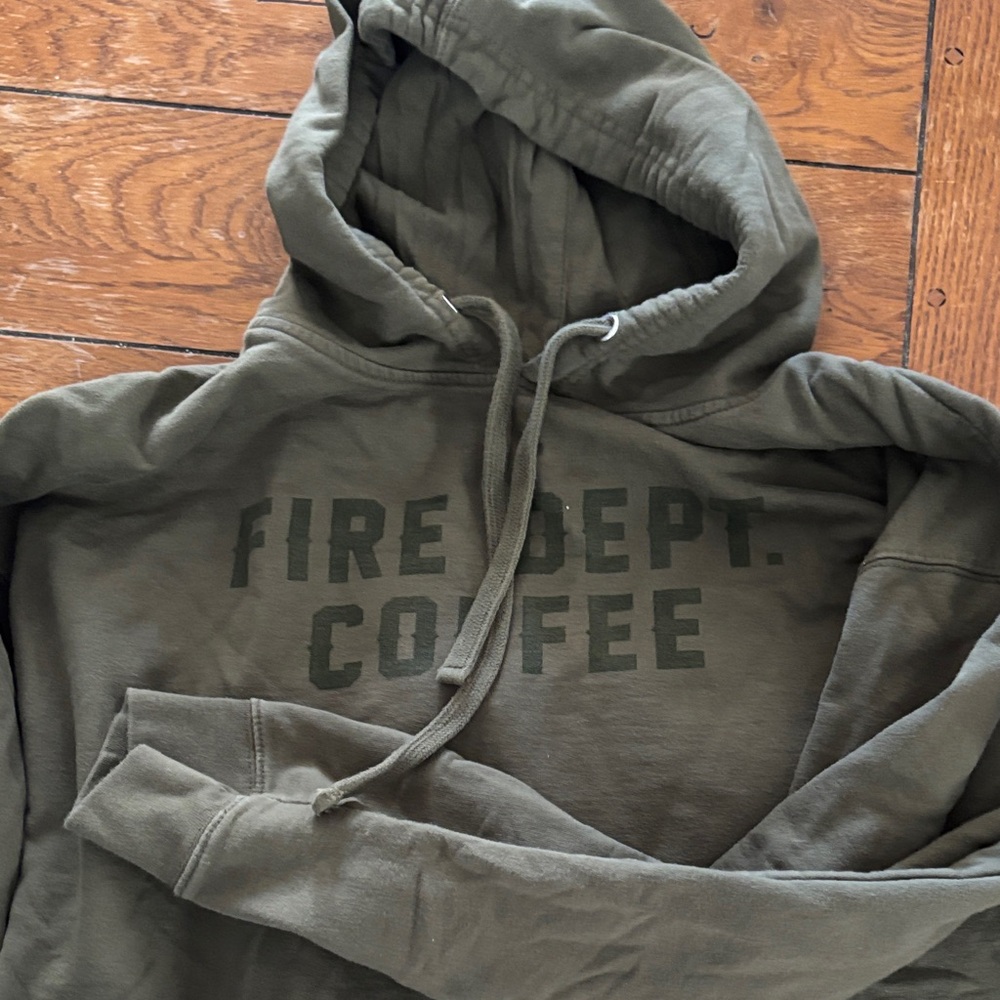 Olive Green Men's Hoodie